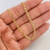 Cadena Cubana 4.65g / 24 in / 3.02mm Oro Amarillo 18K