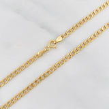 Cadena Cubana 4.65g / 24 in / 3.02mm Oro Amarillo 18K