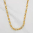Cadena Cubana 4.65g / 24 in / 3.02mm Oro Amarillo 18K