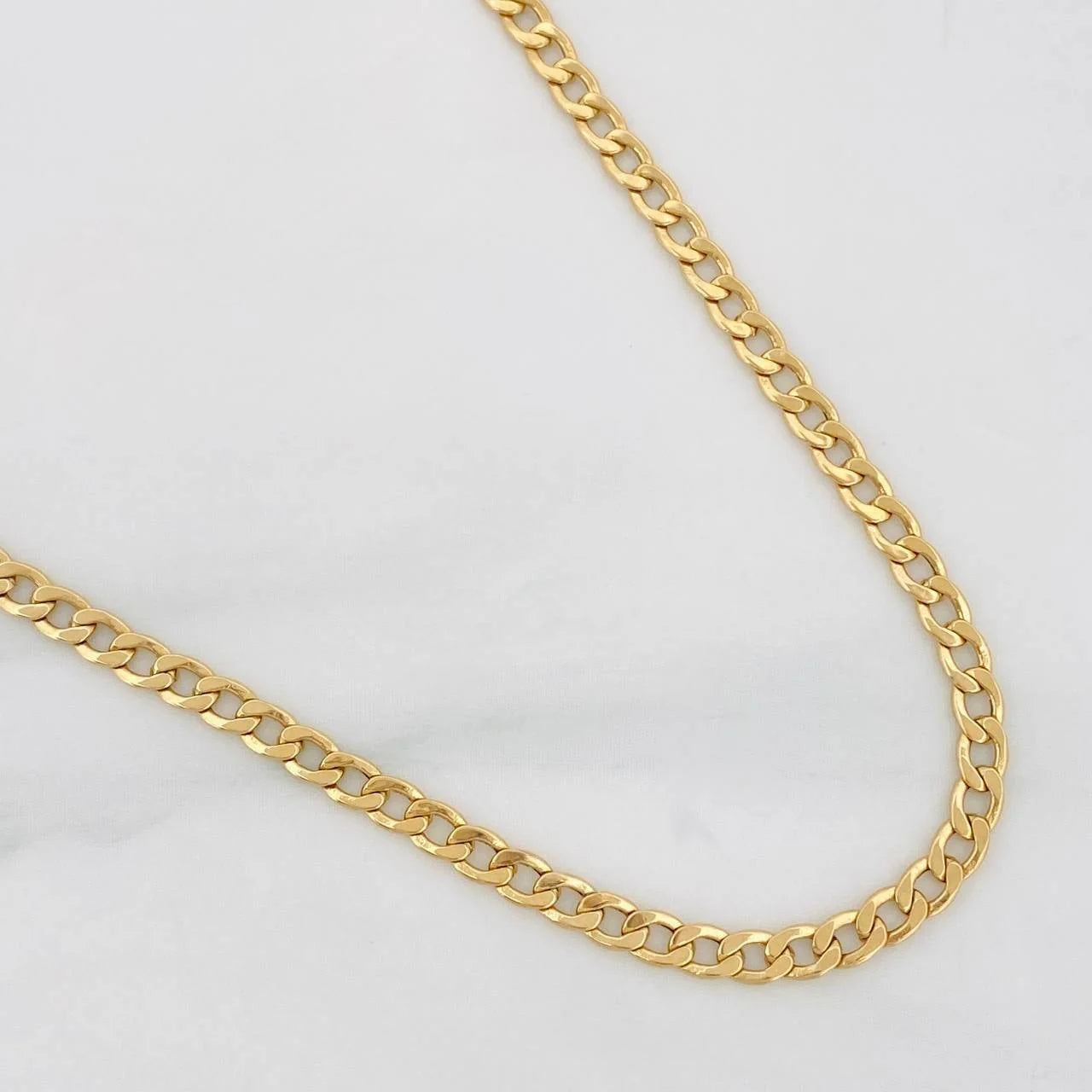 Cuban Links 7.35g / 24 in / 3.4mm Yellow Gold 18K