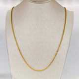 Cadena Franco 4.4g / 20 in / 1.74mm Oro Amarillo 18K