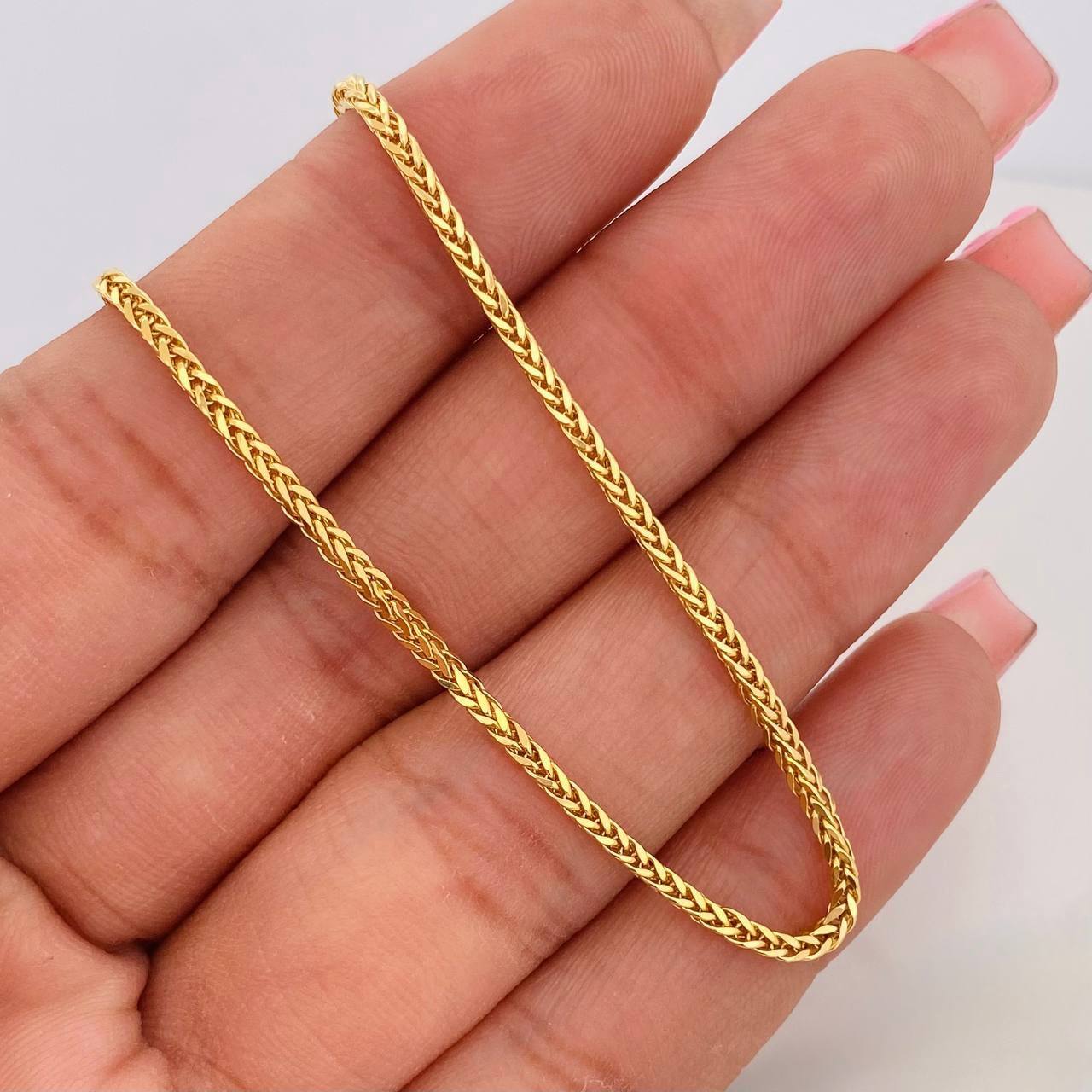 Cadena Franco 4.4g / 20 in / 1.74mm Oro Amarillo 18K