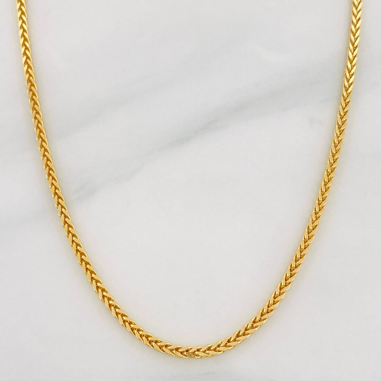 Cadena Franco 4.4g / 20 in / 1.74mm Oro Amarillo 18K