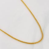 Cadena Franco 4.4g / 20 in / 1.74mm Oro Amarillo 18K