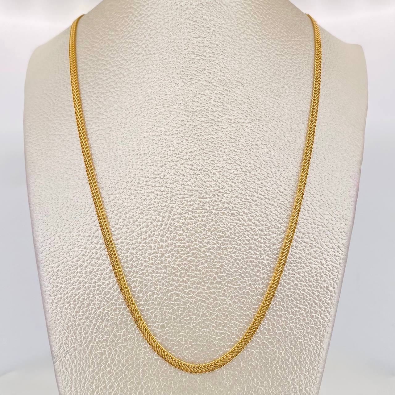 Cadena Sedusa 3.45g / 24 in / 3.3mm Oro Amarillo 18K