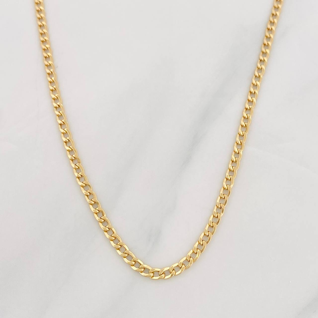 Cuban Links 2.2g / 18 in / 2.16mm Yellow Gold 18K