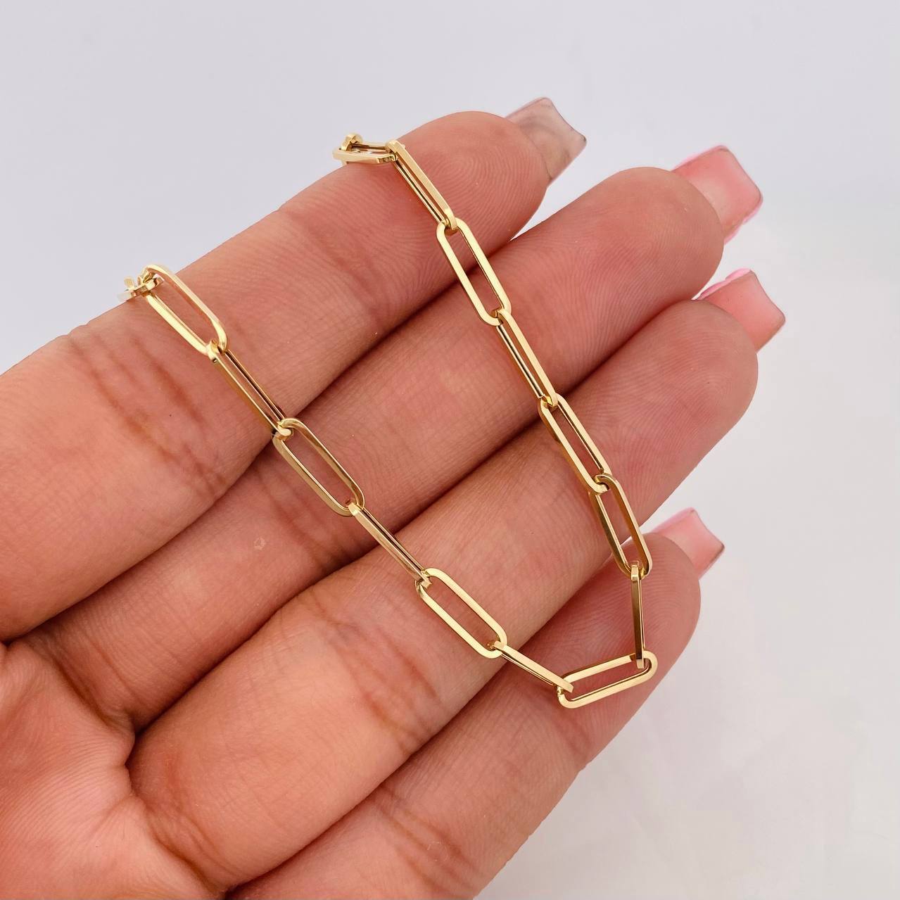 Paperclip Chain 3.65g / 18 in / 3.58mm Yellow Gold 18K