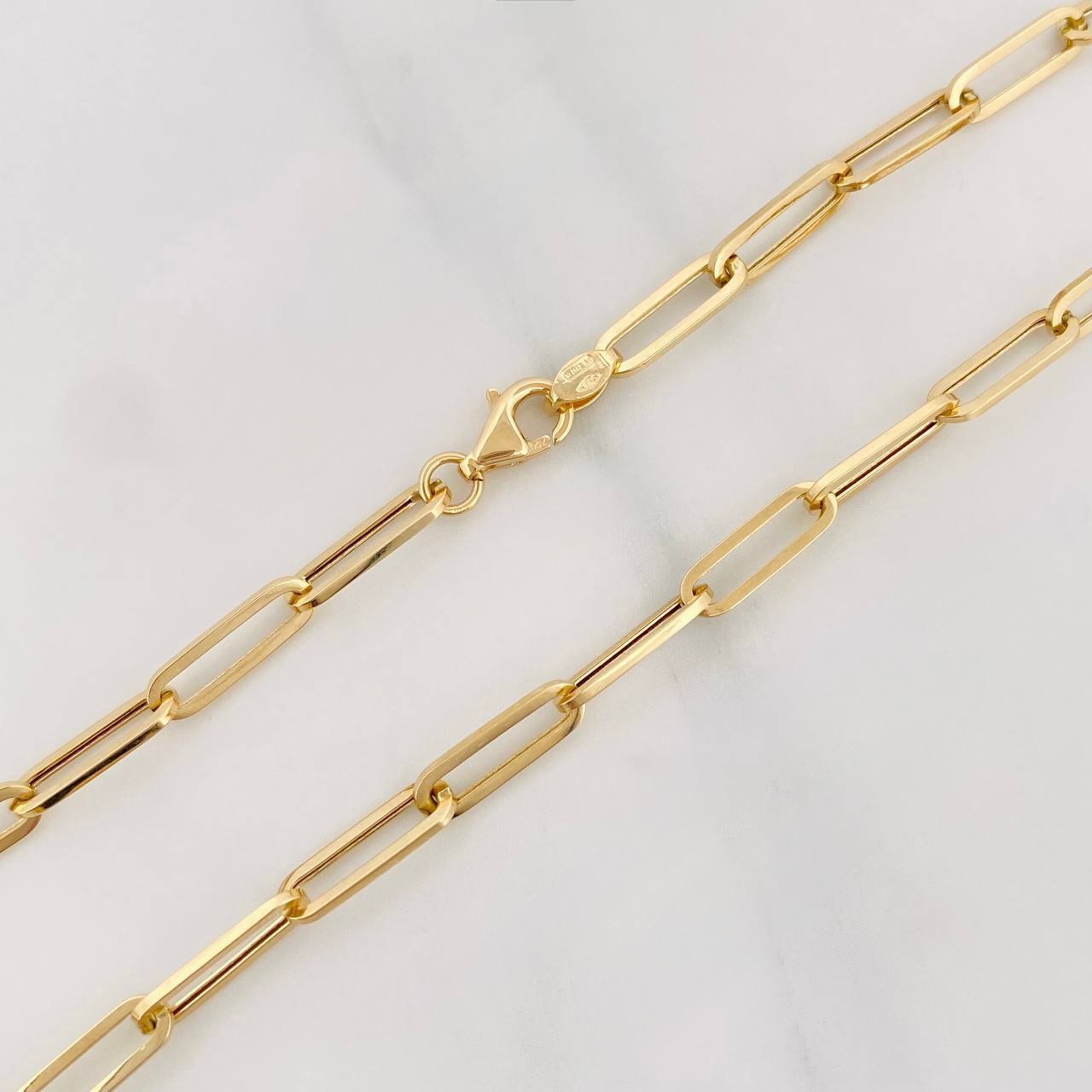 Paperclip Chain 3.65g / 18 in / 3.58mm Yellow Gold 18K