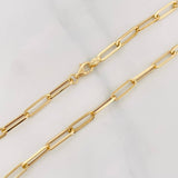 Paperclip Chain 3.65g / 18 in / 3.58mm Yellow Gold 18K