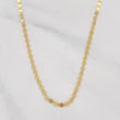 Cadena Escalera Plana 2.3g / 18 in / 2.34mm Oro Amarillo 18K