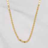 Cadena Escalera Plana 2.3g / 18 in / 2.34mm Oro Amarillo 18K