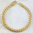 Cuban Links Bracelet 11.3gr / 7.9in / 18K Gold +0$