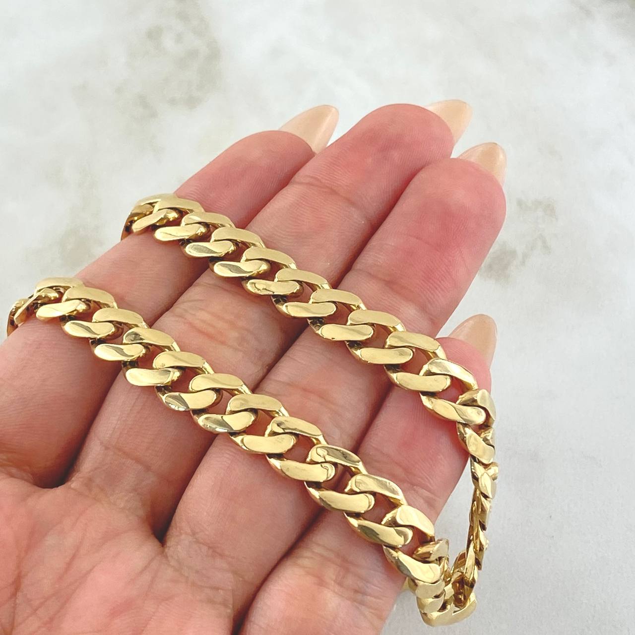 Cuban Links 32gr / 21.7in / 18K Yellow Gold Nac.Esp. ©