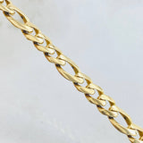 Figaro Chain 30gr / 21.7in / 18K Gold +0$