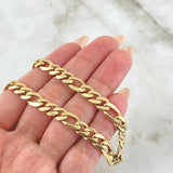 Figaro Chain 30gr / 21.7in / 18K Gold +0$