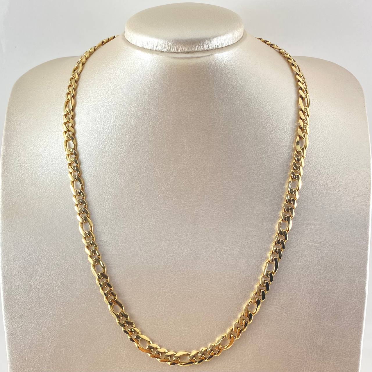 Figaro Chain 30gr / 21.7in / 18K Gold +0$