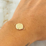 Charm Letter T 0.6gr / 0.7in / 18K Gold ©