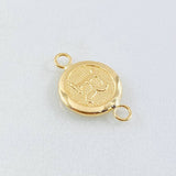 Charm Letter R 0.6gr / 0.7in / 18K Gold ©