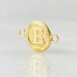 Charm Letter B 0.55gr / 0.7in / 18K Gold ©