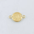 Herraje Letra J 0.4g / 1/2 in Oro Amarillo 18K