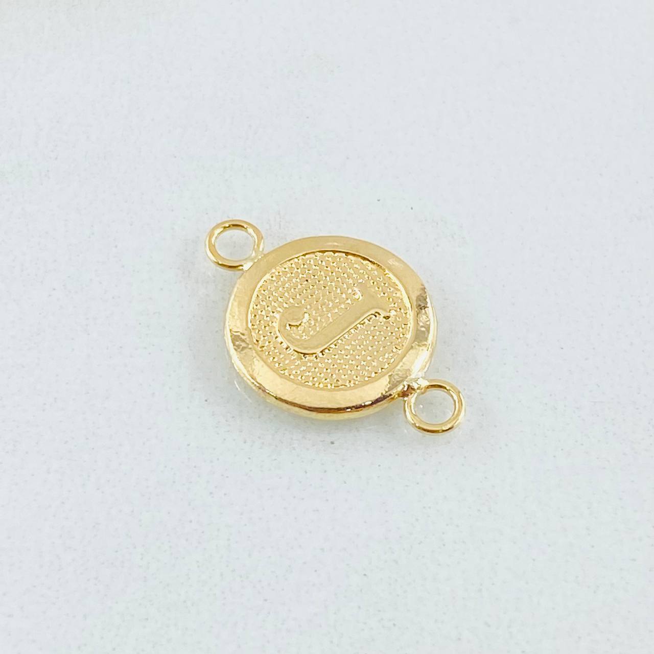 Herraje Letra J 0.4g / 1/2 in Oro Amarillo 18K