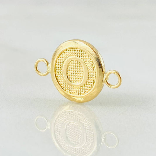 Charm Letter O 0.6gr / 0.7in / 18K Gold ©