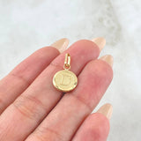 Pendant Letter D 0.65gr / 2cm / 18K Yellow Gold ©