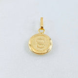Dije Letra S 0.65gr / 2cm / Oro Amarillo 18K ©