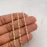 Cadena Singapur 4.65 g / 19 3/4 in / 1.95 mm Oro Amarillo 18K
