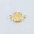 Herraje Letra A 0.35g / 1/2 in Oro Amarillo 18K