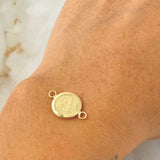 Herraje Letra A 0.35g / 1/2 in Oro Amarillo 18K