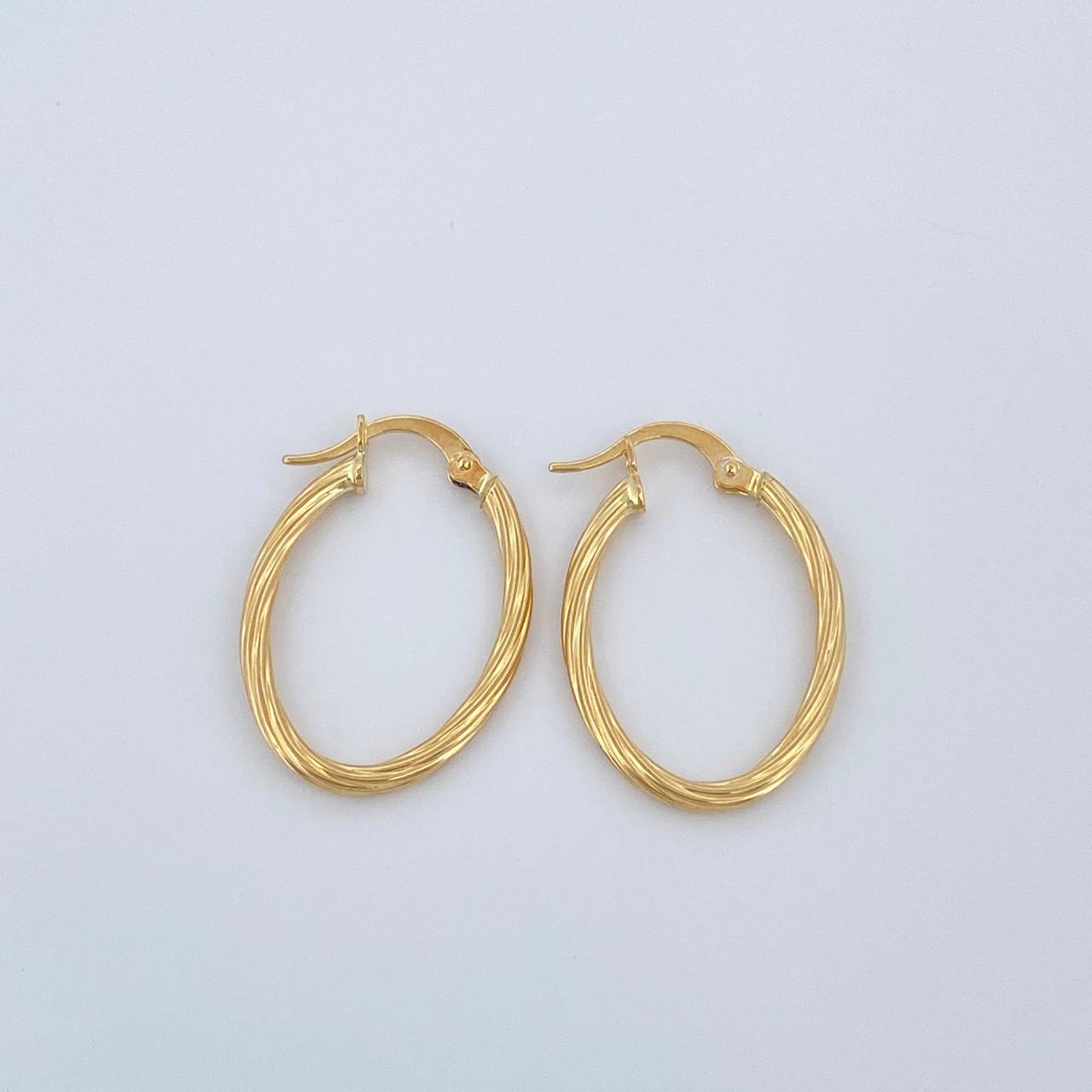 Candongas Arielle 1.4gr / 1 in / Oro Amarillo 18K %
