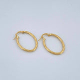 Candongas Arielle 1.4gr / 1 in / Oro Amarillo 18K %