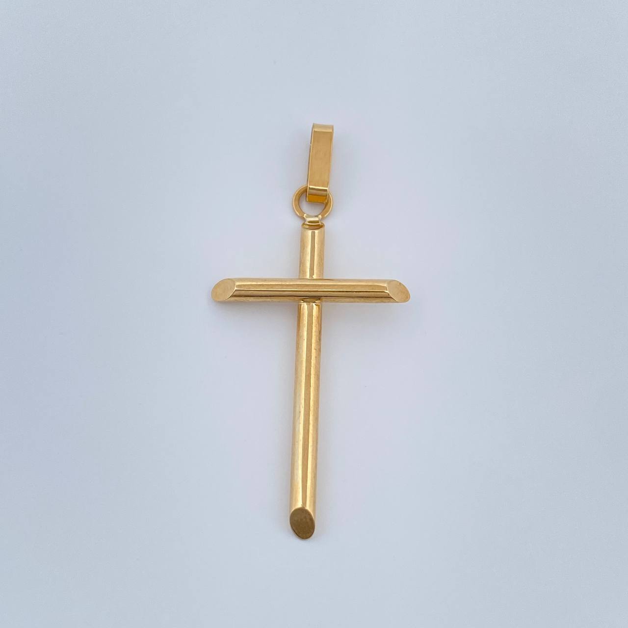 Dije Cruz 1.25gr / 1 3/4 in / Oro Amarillo 18K %