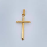 Dije Cruz 1.25gr / 1 3/4 in / Oro Amarillo 18K %