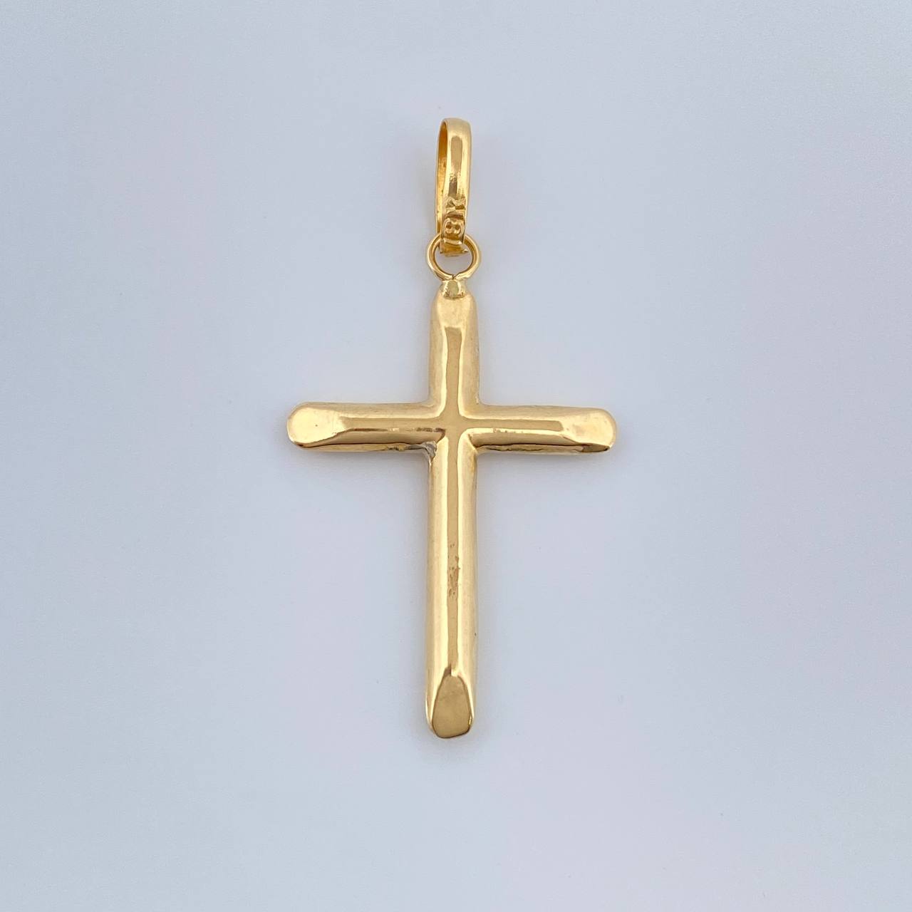 Dije Cruz 0.75gr / 1 1/2 in / Oro Amarillo 18K %