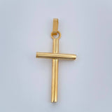 Dije Cruz 1gr / 1 1/4 in / Oro Amarillo 18K %