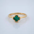 Anillo Trebol 2.15gr / T7 1/2 / Oro Amarillo 18K %
