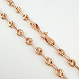 Cadena GC 5.75gr / 4.1mm Oro Rosa 18K