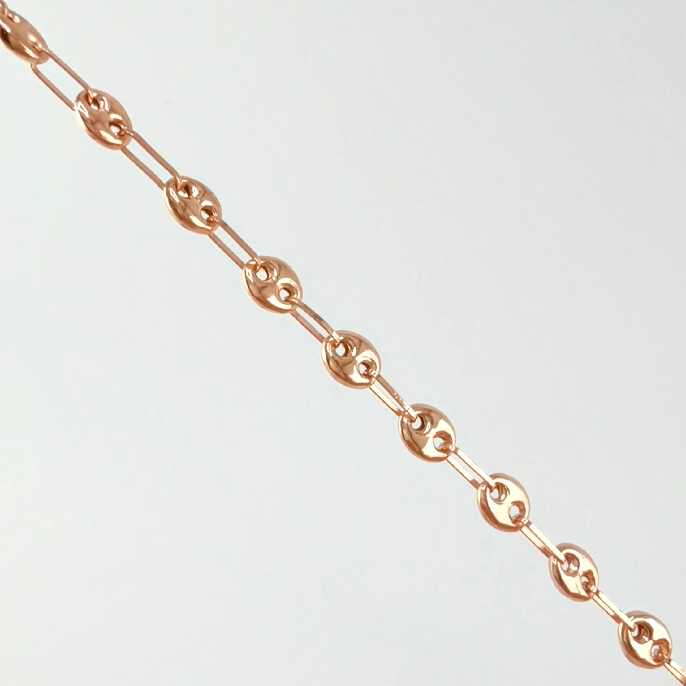 Cadena GC 5.75gr / 4.1mm Oro Rosa 18K