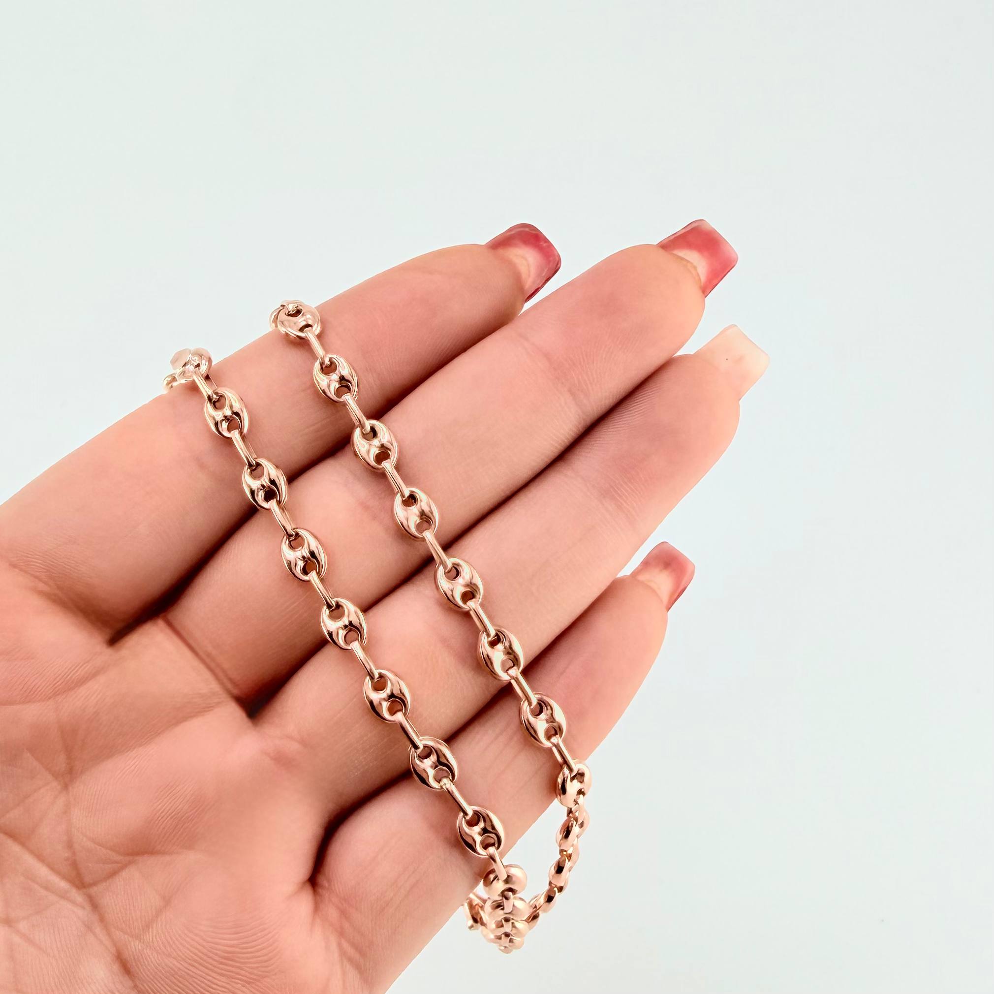 Cadena GC 10gr / 5.1mm Oro Rosa 18K