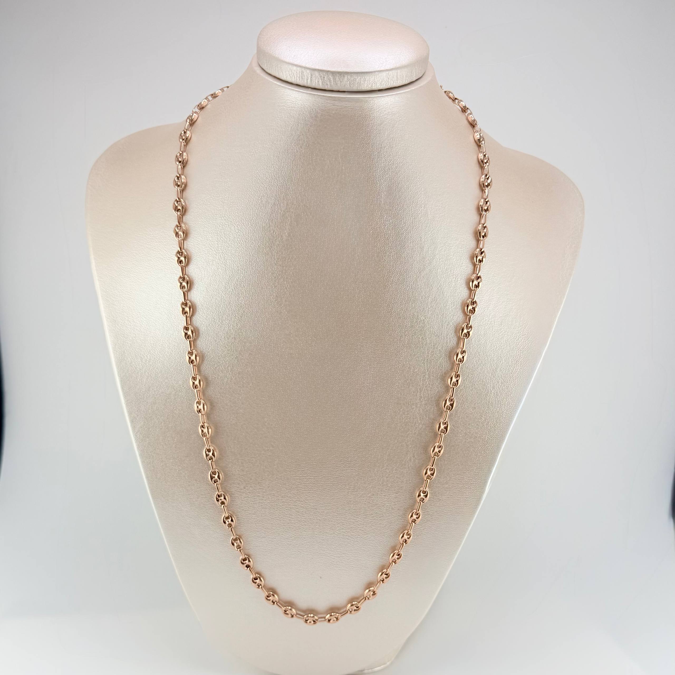 Cadena GC 10gr / 5.2mm Oro Rosa 18K
