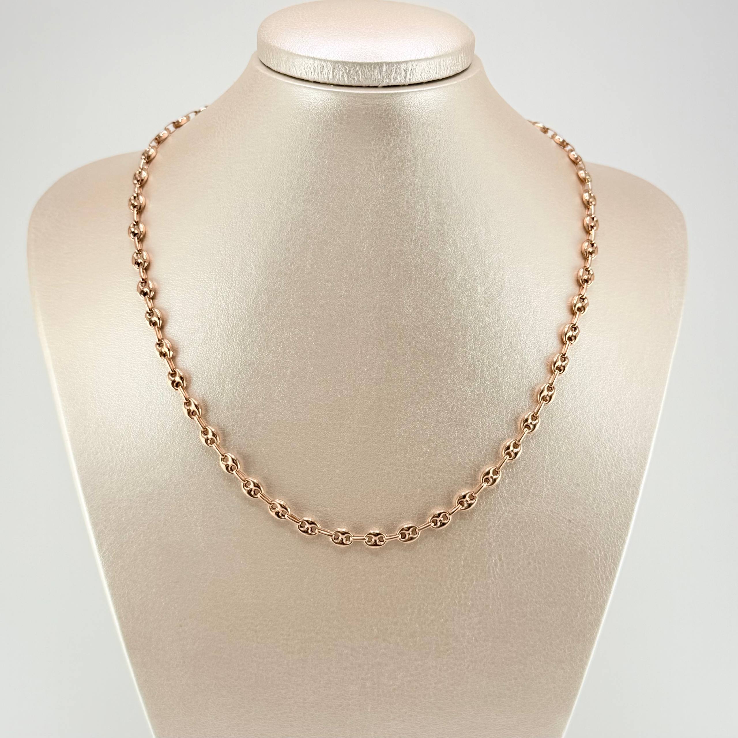 Cadena GC 7.55gr / 5.1mm Oro Rosa 18K