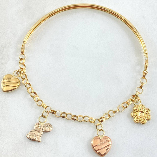 Pulso Charms 5.7gr / 19cm / Oro 18K
