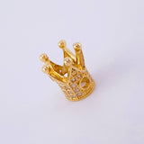 Herraje Corona 1.7g / 1/4 in Oro Amarillo 18K