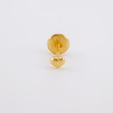 Heart Top Piercing 0.2g / 1/2 in 18K Yellow Gold