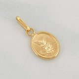 Dije San Miguel Arcangel 0.55g / 3/4 in Oro Amarillo 18K