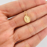 Dije San Miguel Arcangel 0.55g / 3/4 in Oro Amarillo 18K