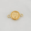 Herraje Corona 0.8g / 3/4 in Oro Amarillo 18K