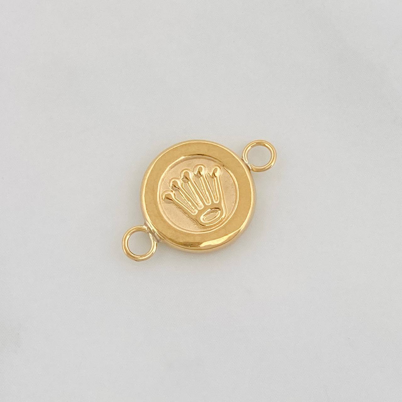 Herraje Corona 0.8g / 3/4 in Oro Amarillo 18K
